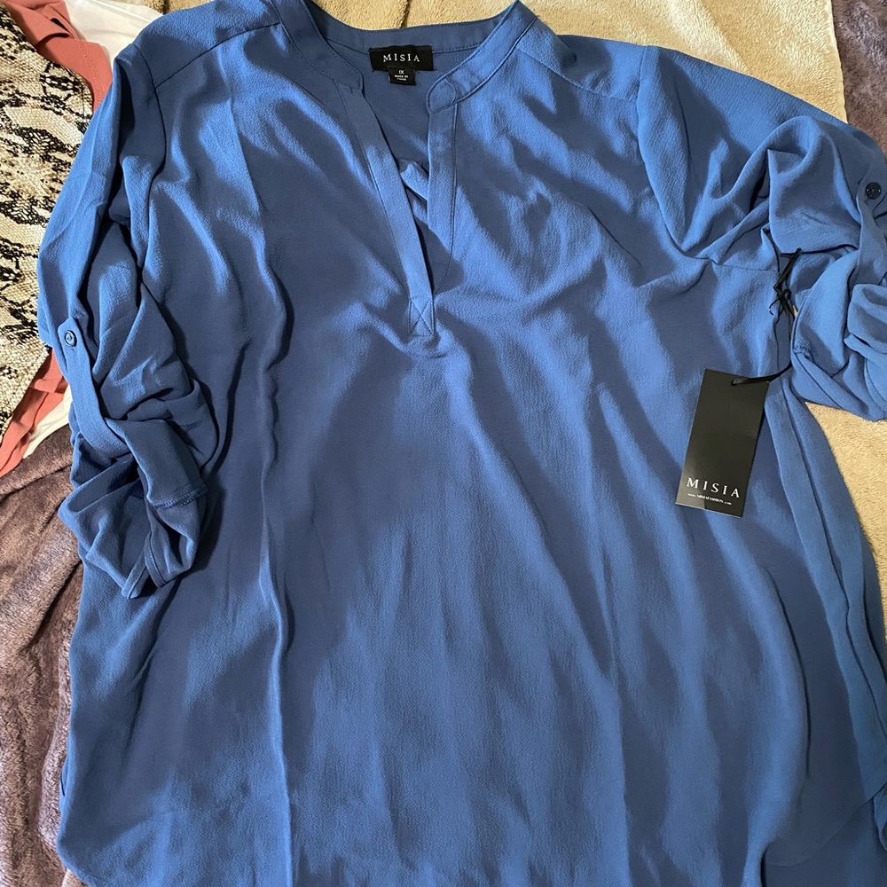 Blue blouse